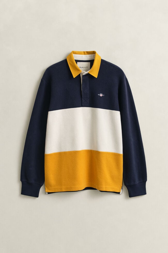 Color Blocked Heavy Rugger