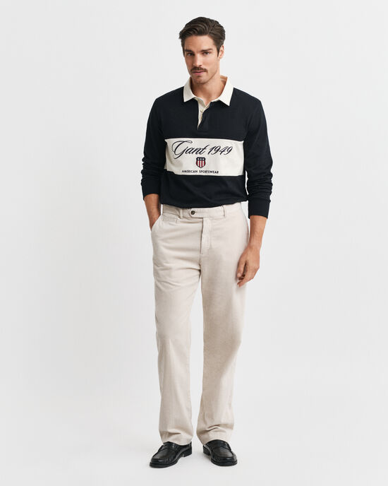 Straight Fit Corduroy Pants