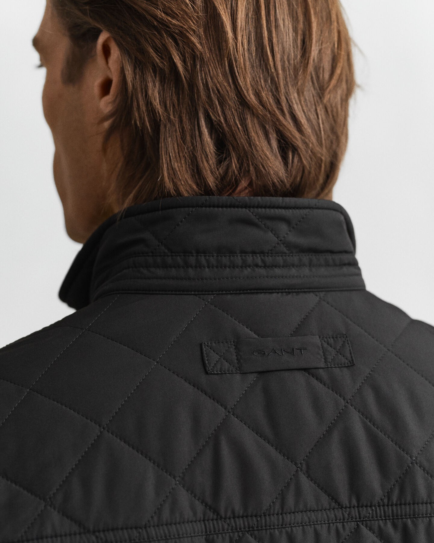Quilted Windcheater Mid-Length Jacket