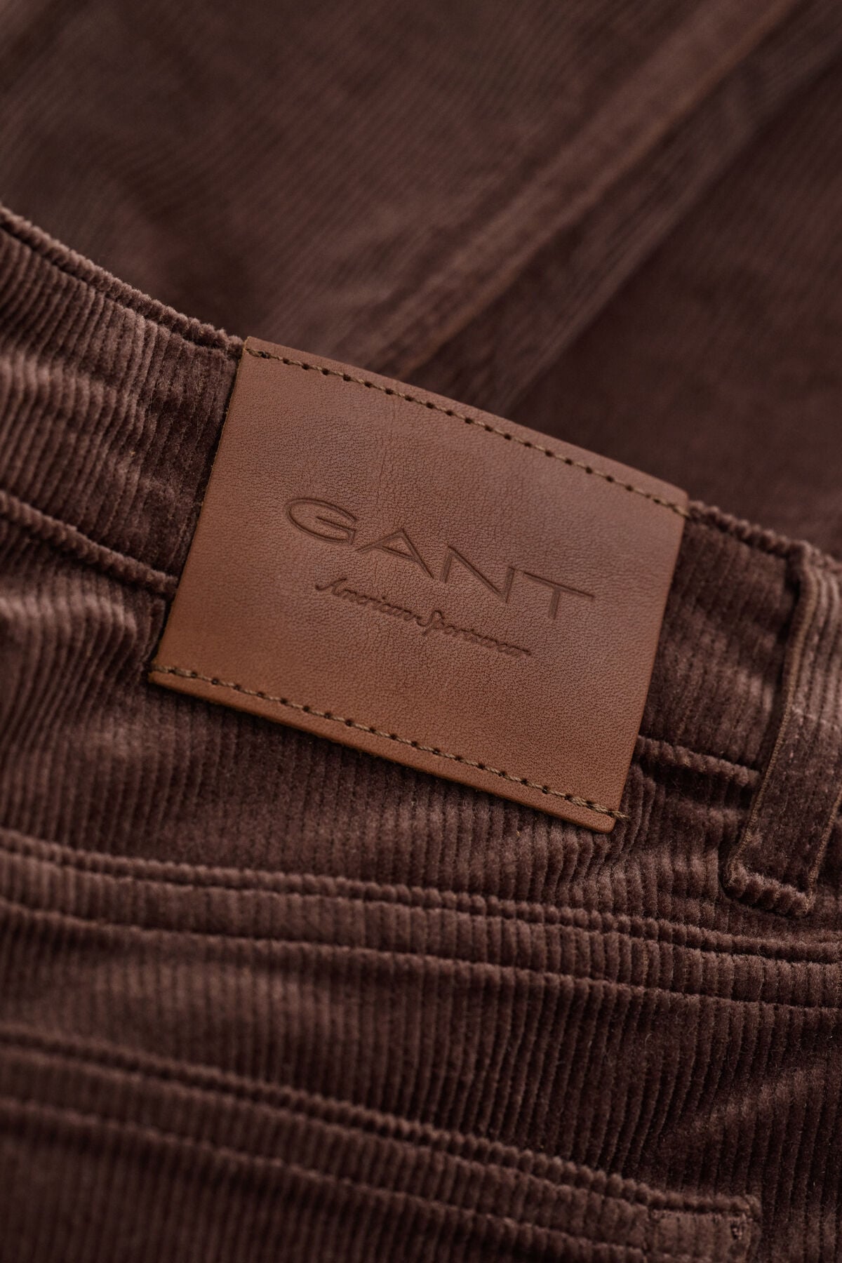 Flared Corduroy Jeans — DEEP BROWN