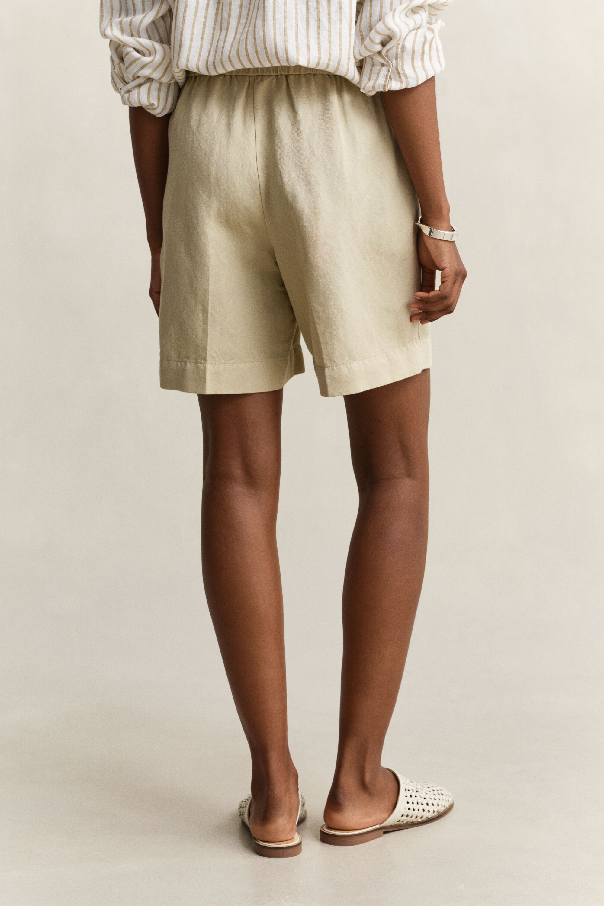 Linen Blend Shorts