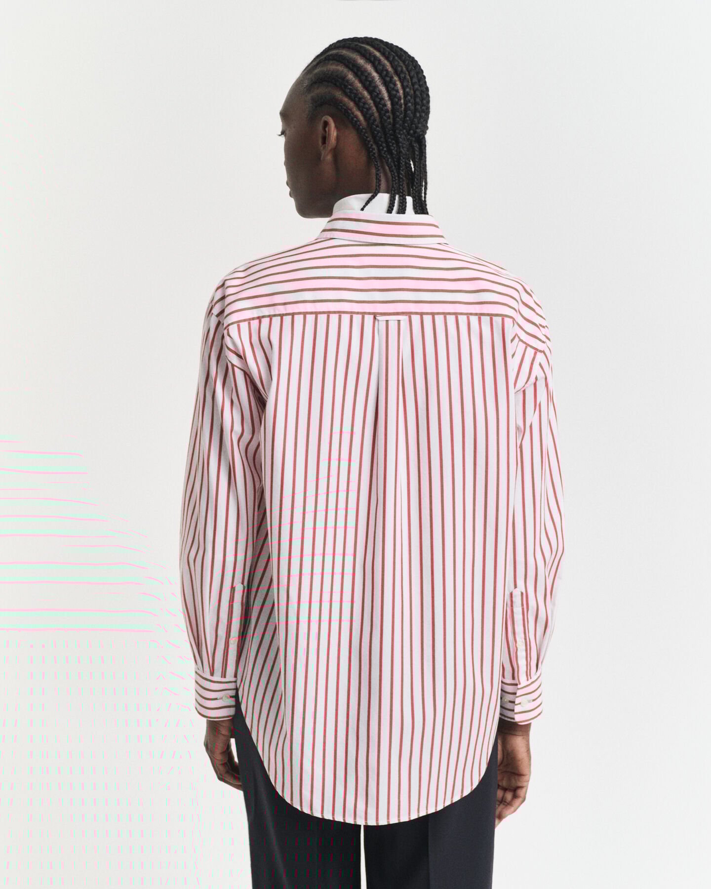 Relaxed Fit Classic Striped Poplin Shirt