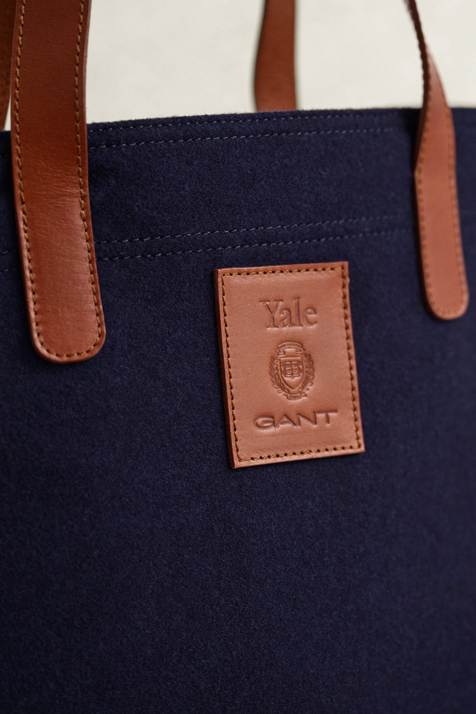 Gant x Yale Melton Tote Bag