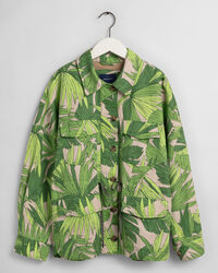 Palm Breeze Print Field Jacket
