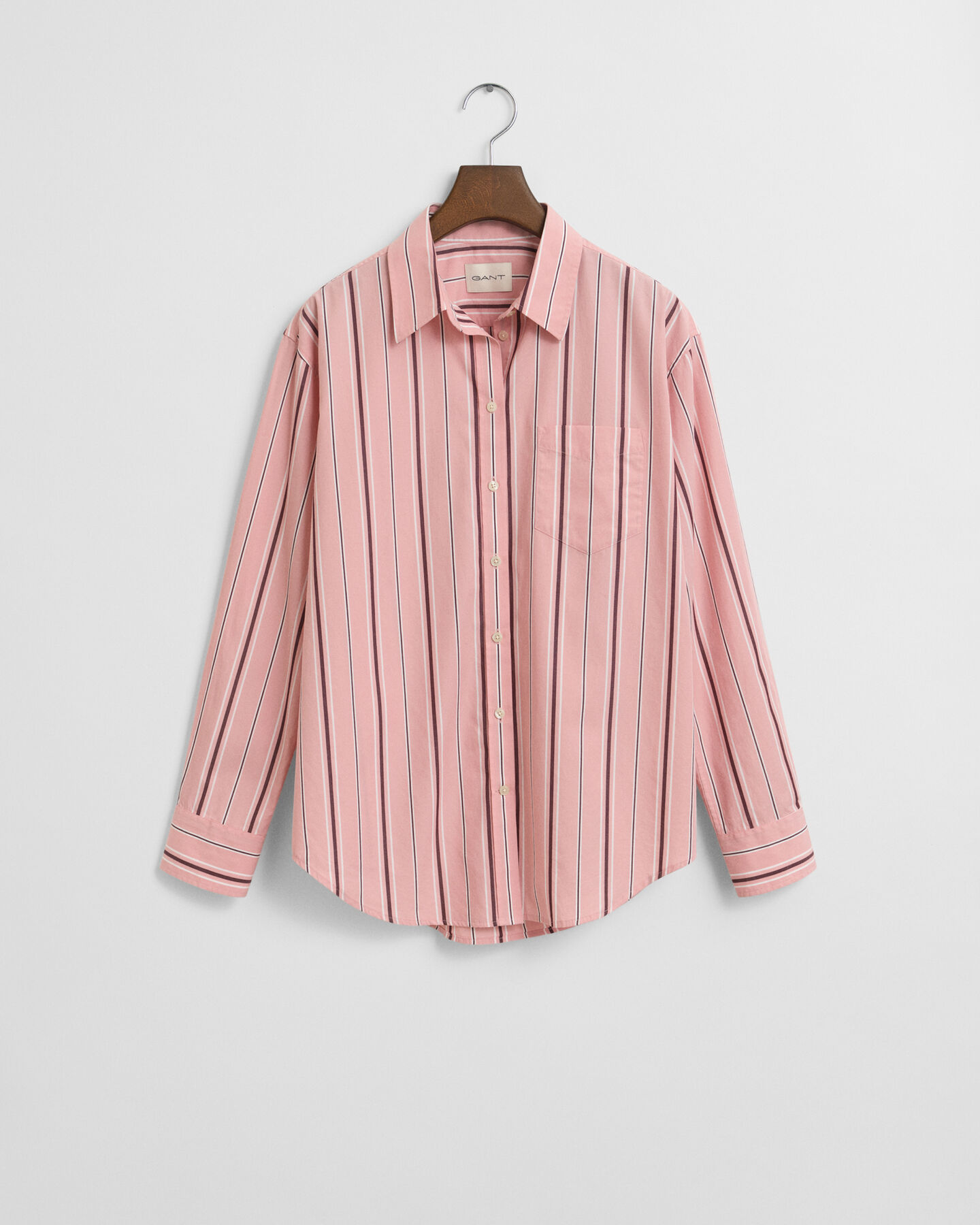 Relaxed Fit Classic Striped Poplin Shirt
