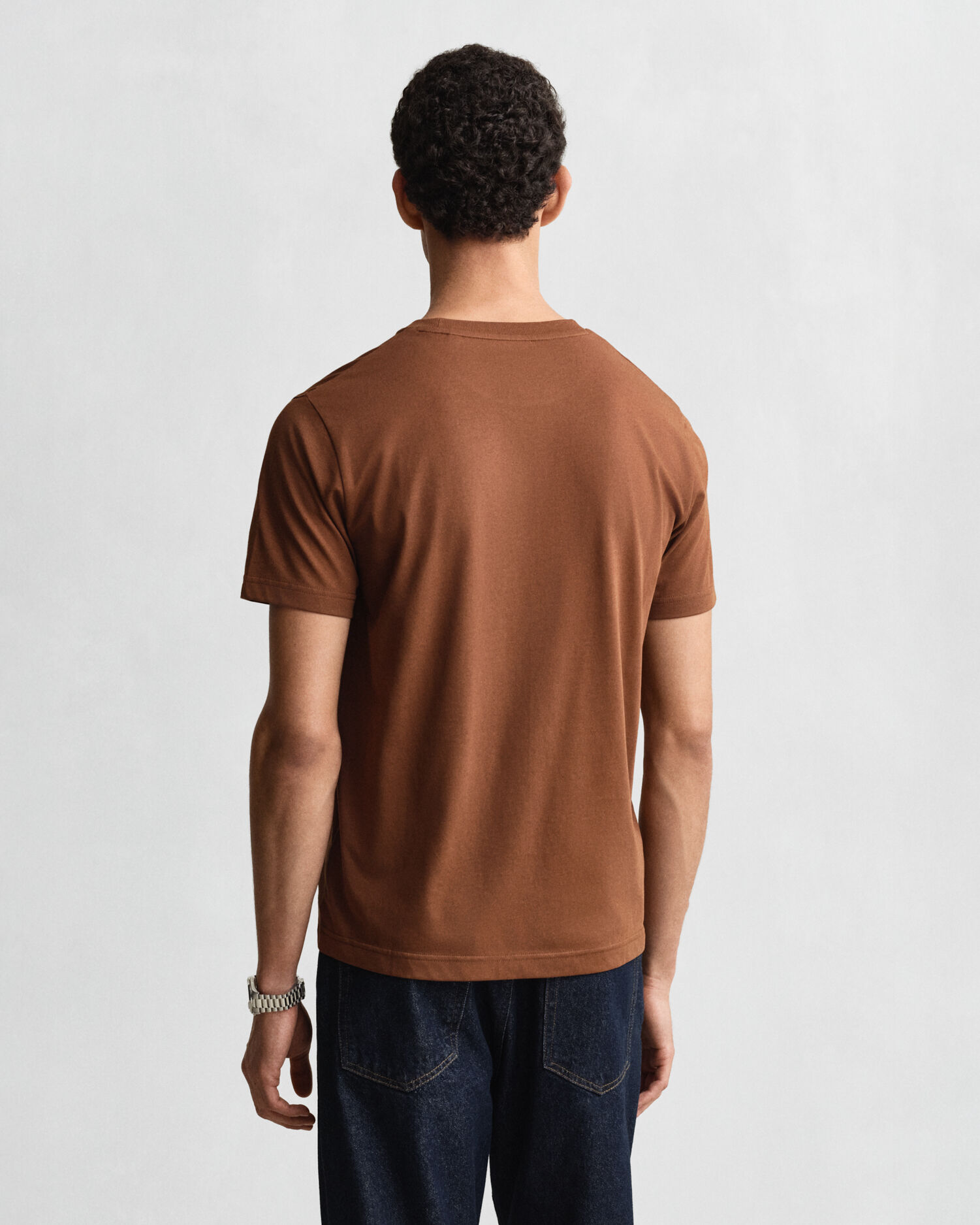 Gant 1949 Graphic T-Shirt — MAHOGANY BROWN