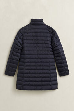 Light Down Coat — EVENING BLUE 1