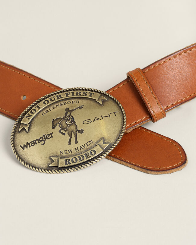 GANT x Wrangler Leather Belt - GANT | Gürtel