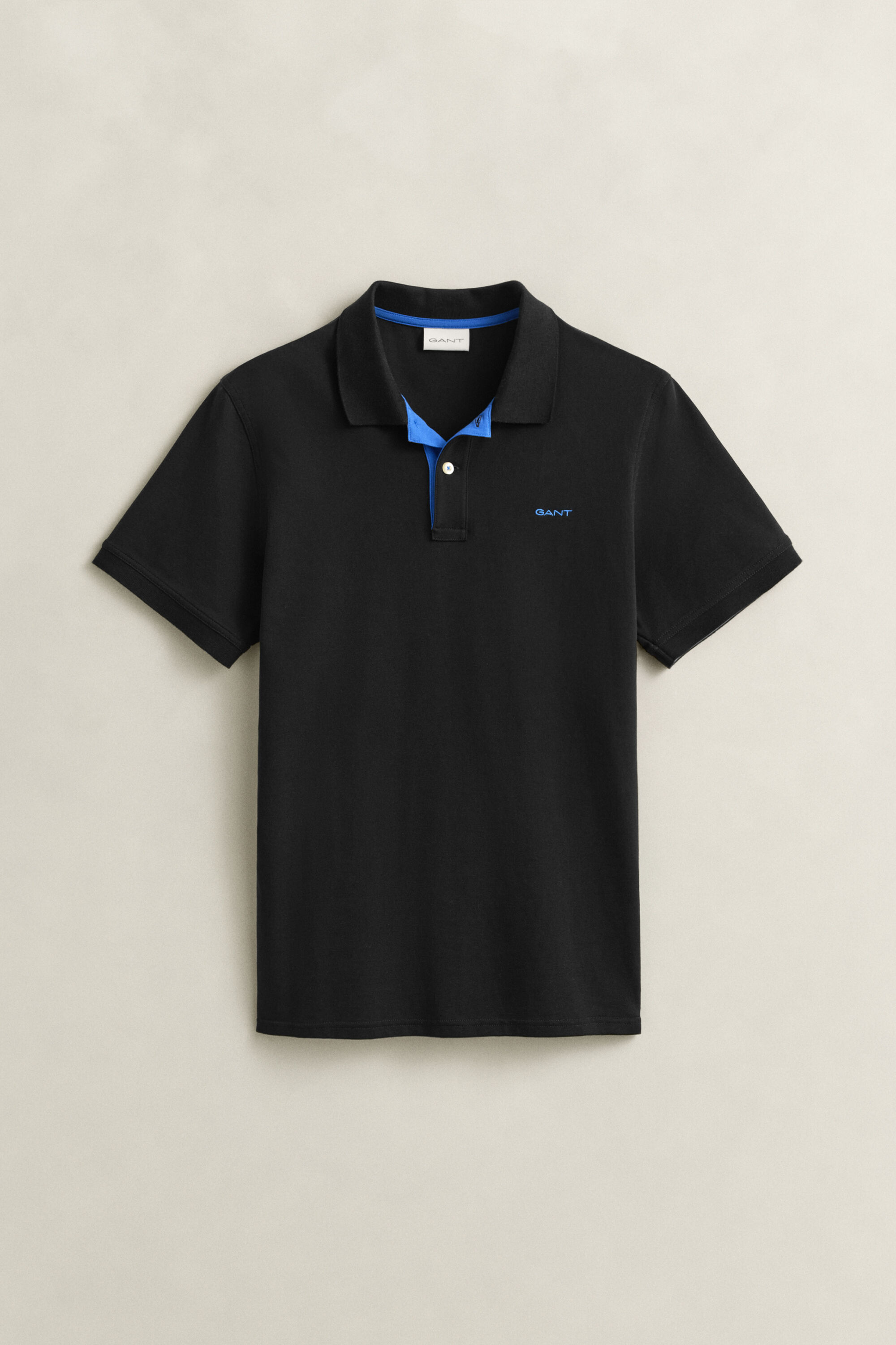 Contrast Piqué Polo Shirt