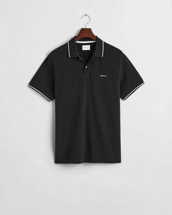 Tipped Piqué Polo Shirt