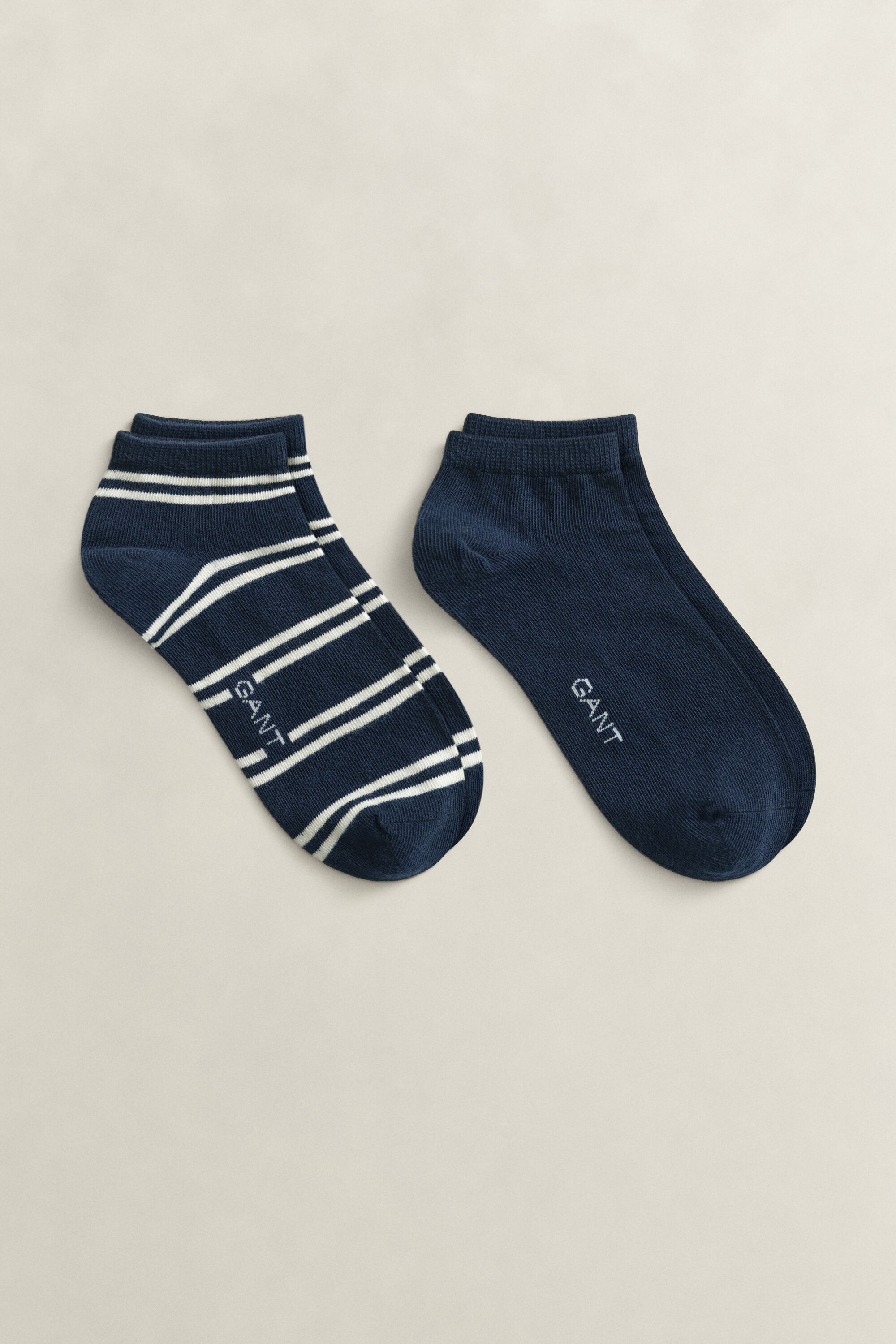 2-Pack Striped Ankle Socks
