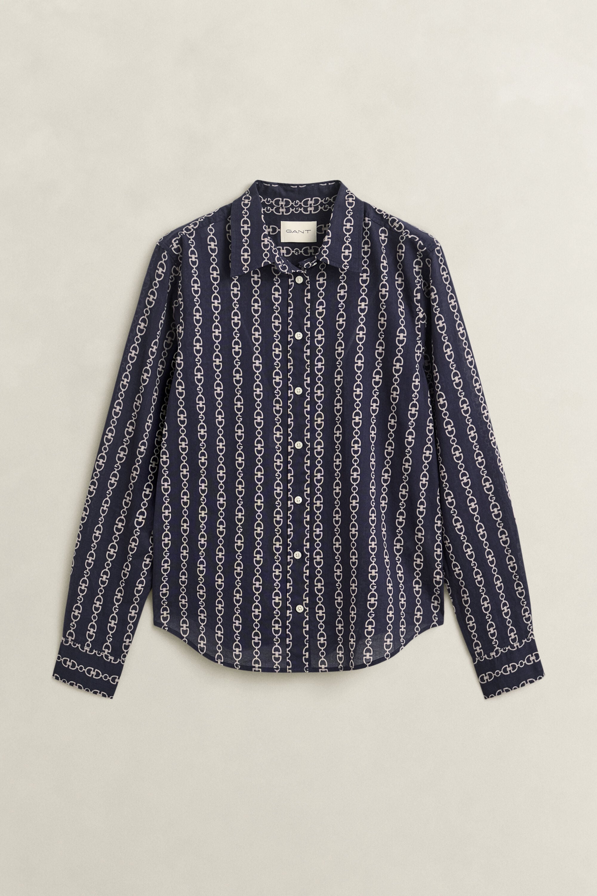 Printed Cotton Voile Shirt