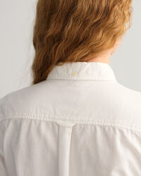 Regular Fit Garment-Dyed Oxford Shirt