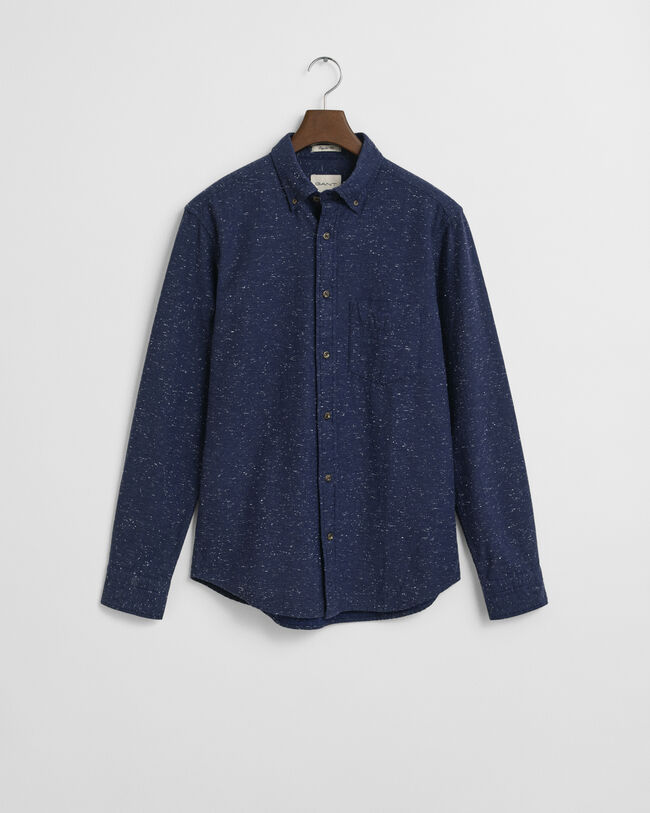 Regular Fit Nepps Flannel Shirt