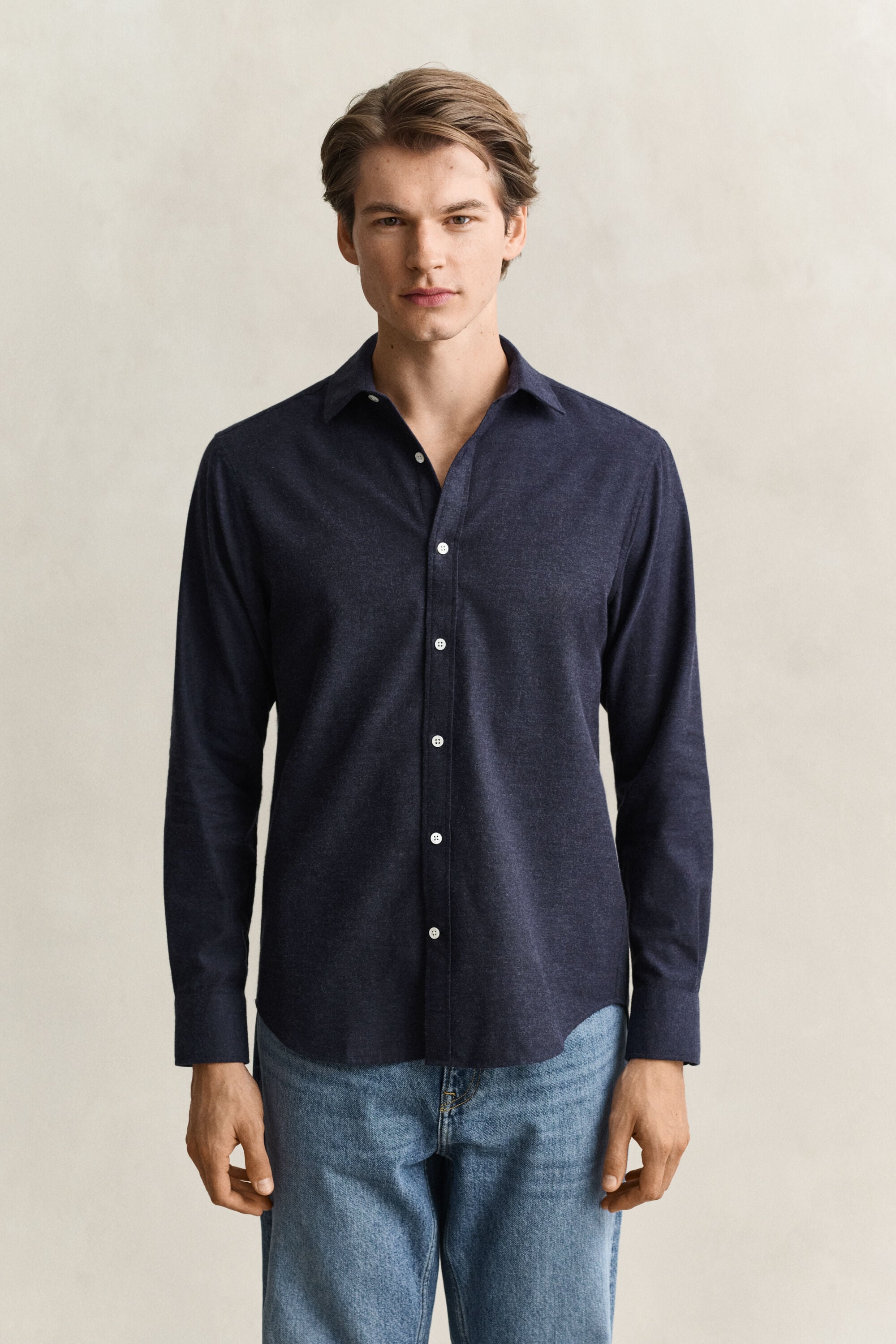 Flannel Mélange Shirt