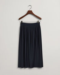 Pleated Jersey Skirt