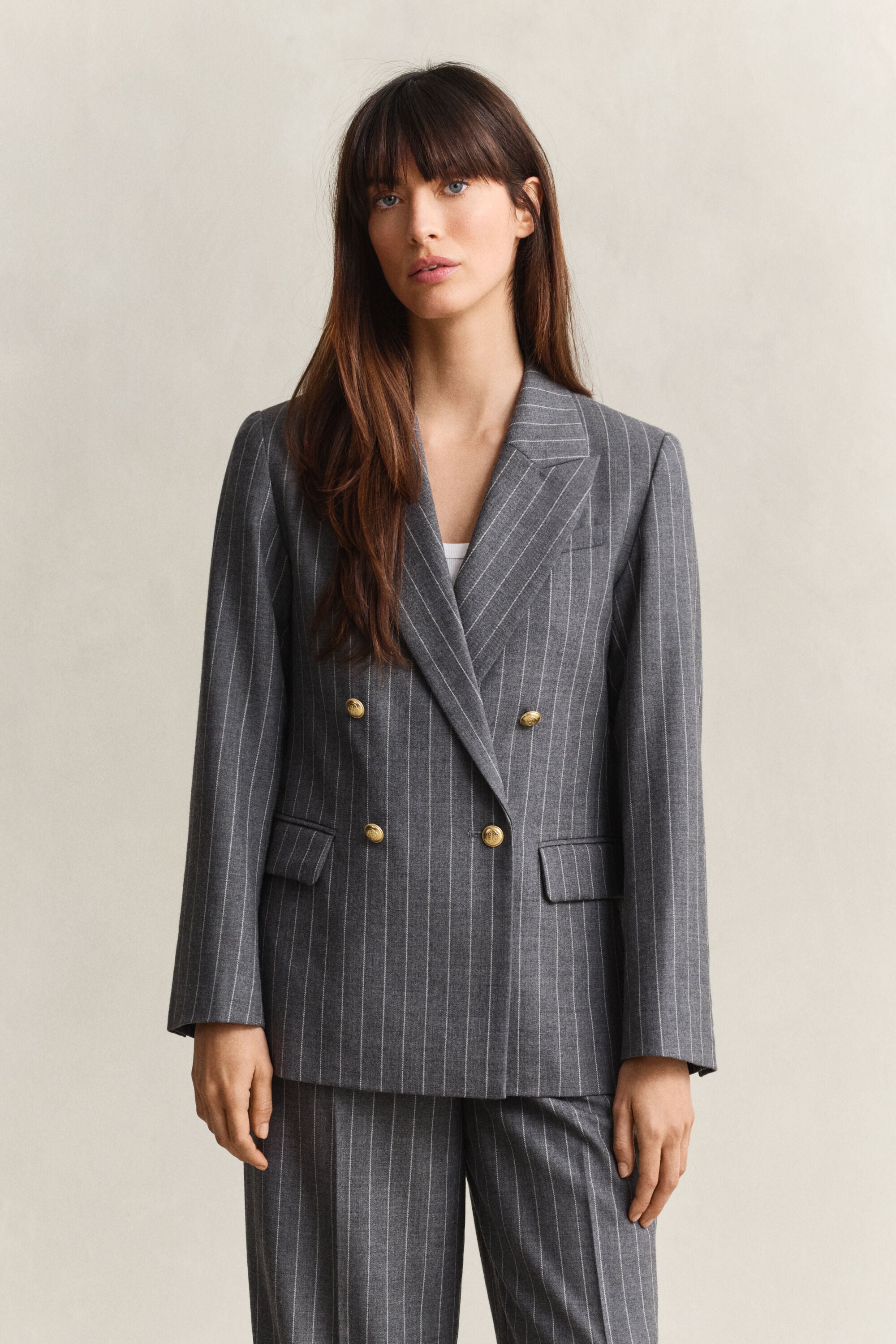 Pinstripe Club Blazer