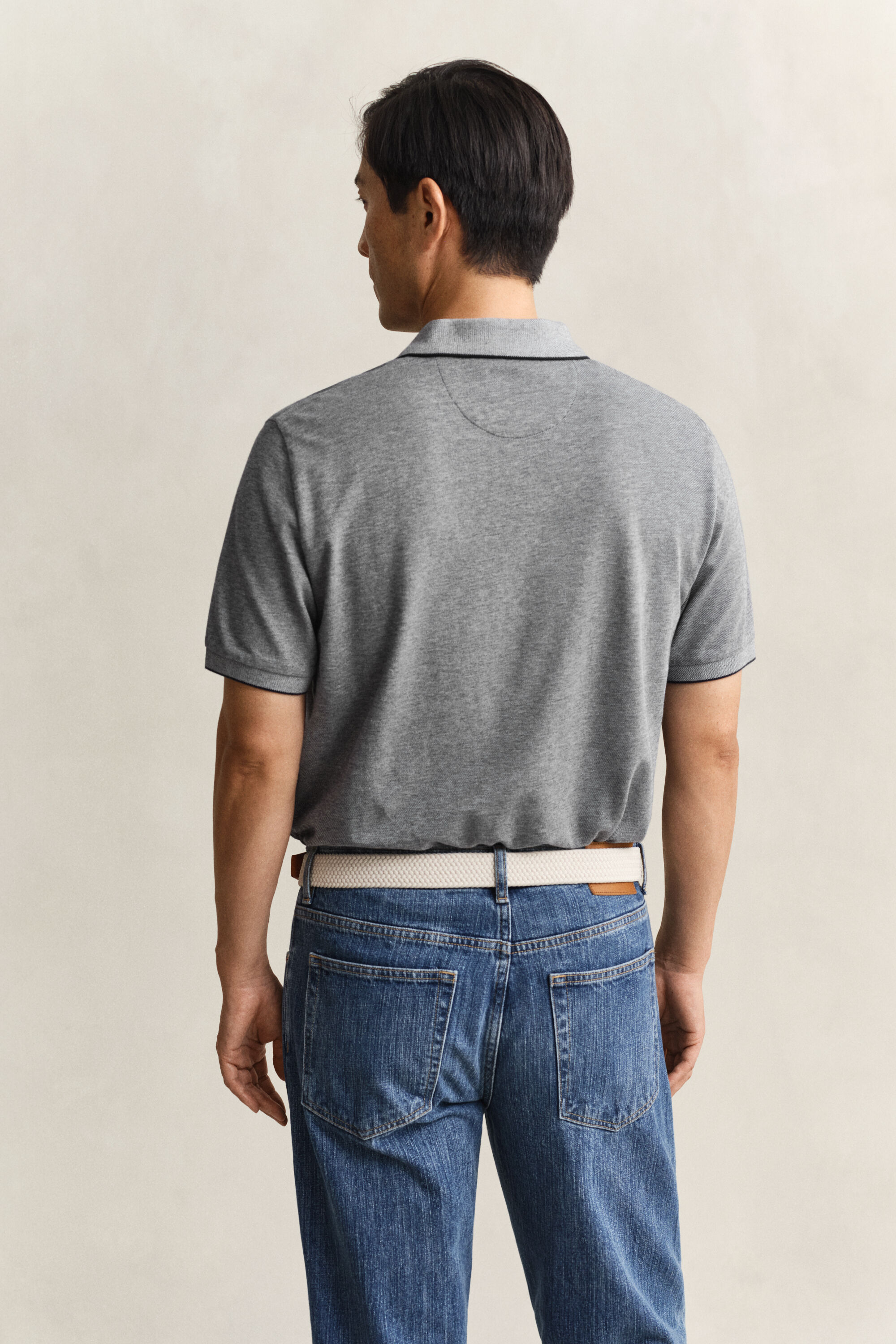 Two-Toned Polo Shirt