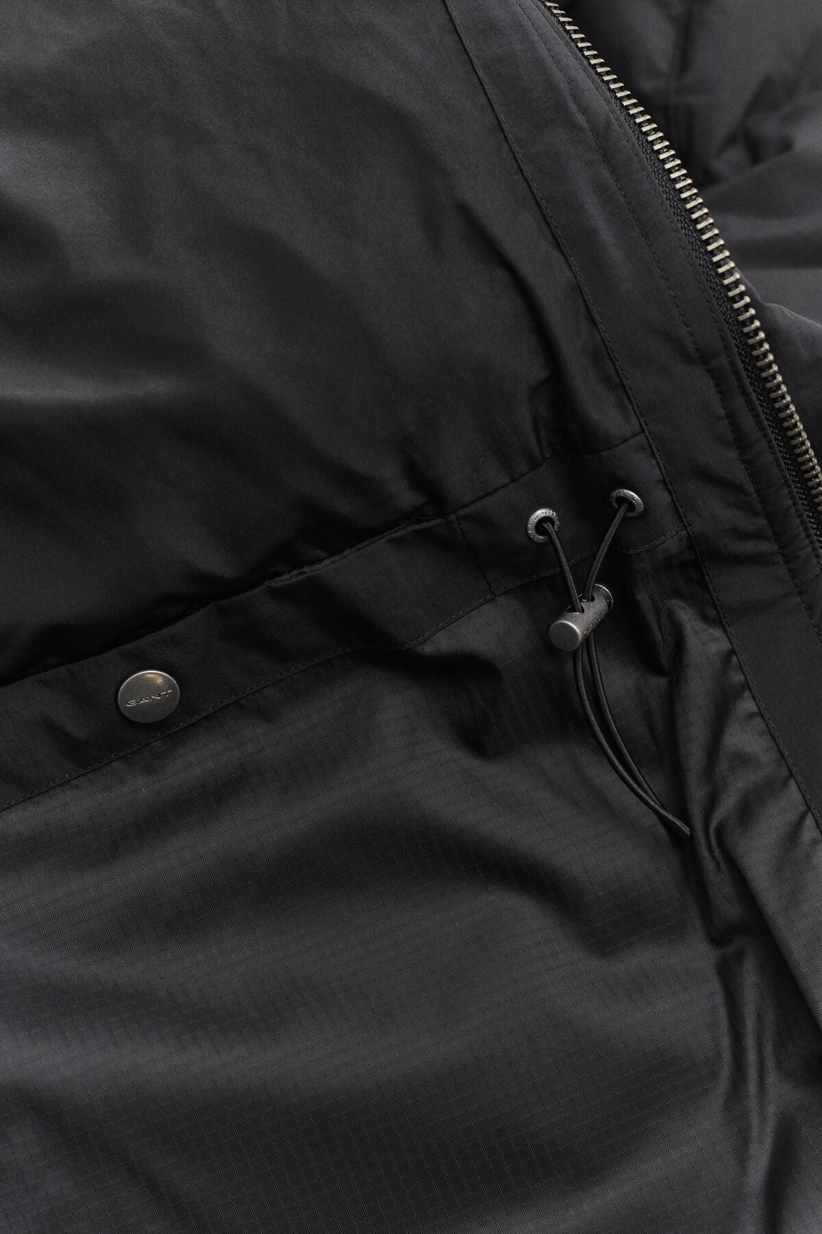 Down Parka — BLACK