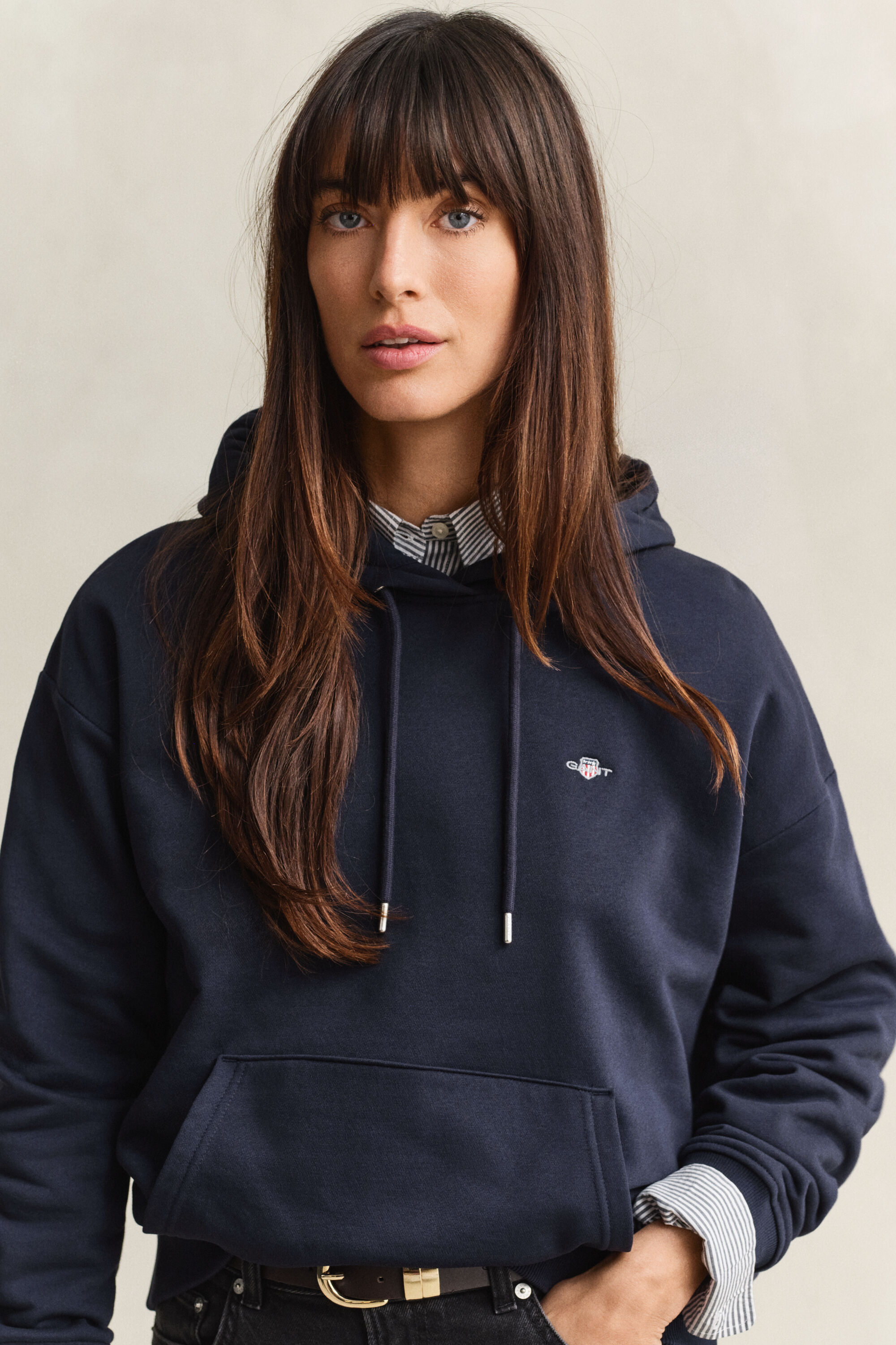 Shield Hoodie — EVENING BLUE