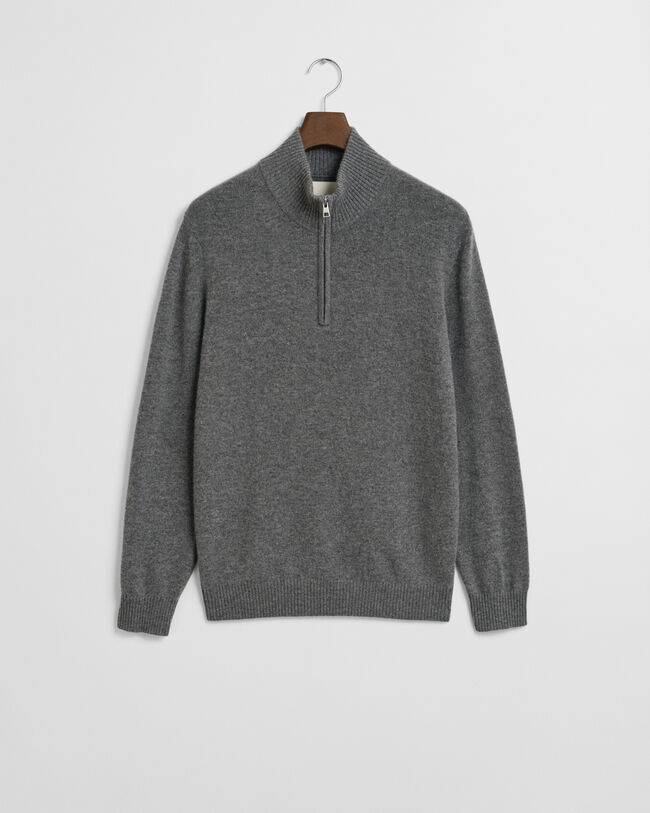 Cashmere Half-Zip Sweater