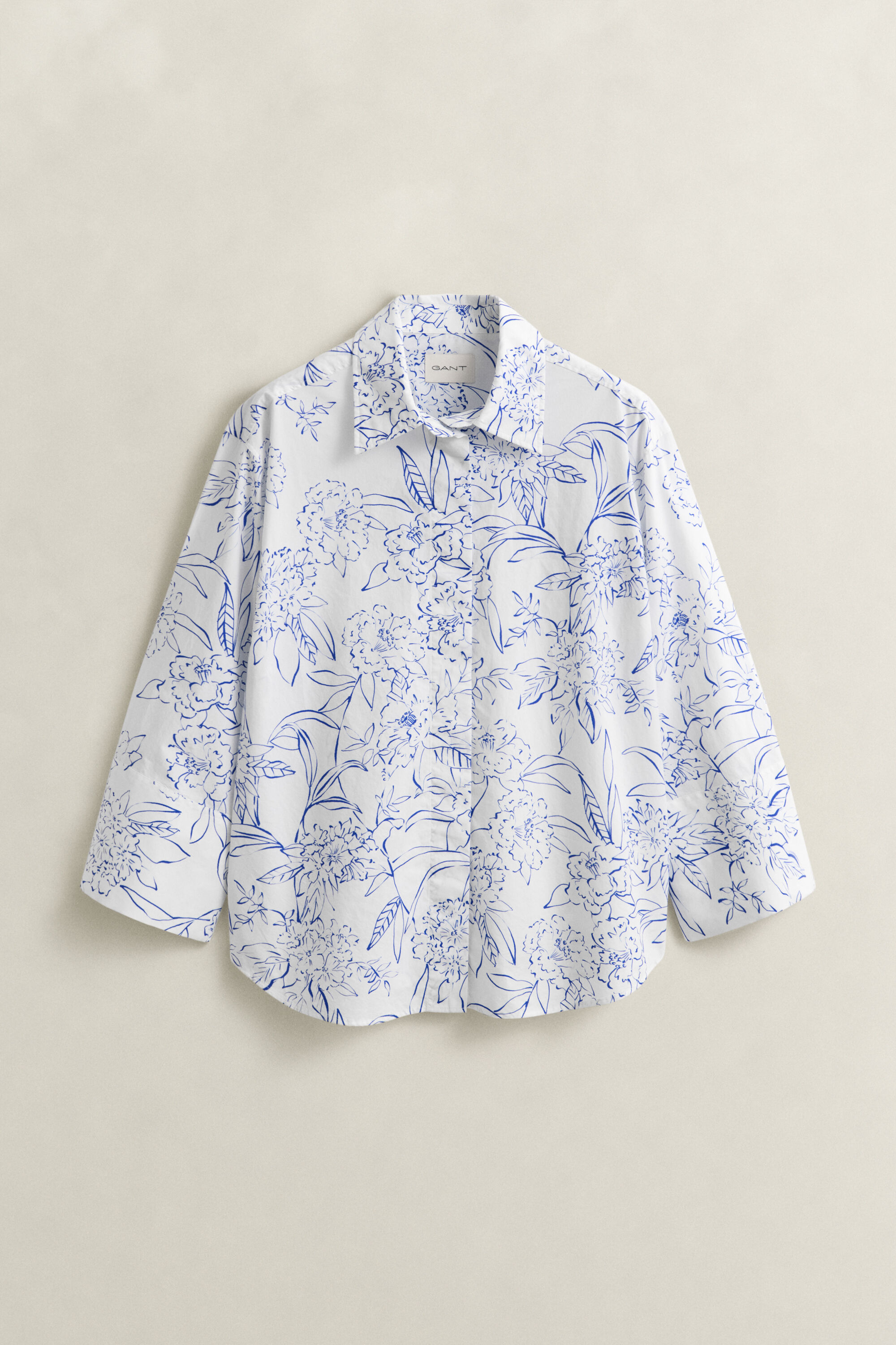 Floral Poplin Shirt