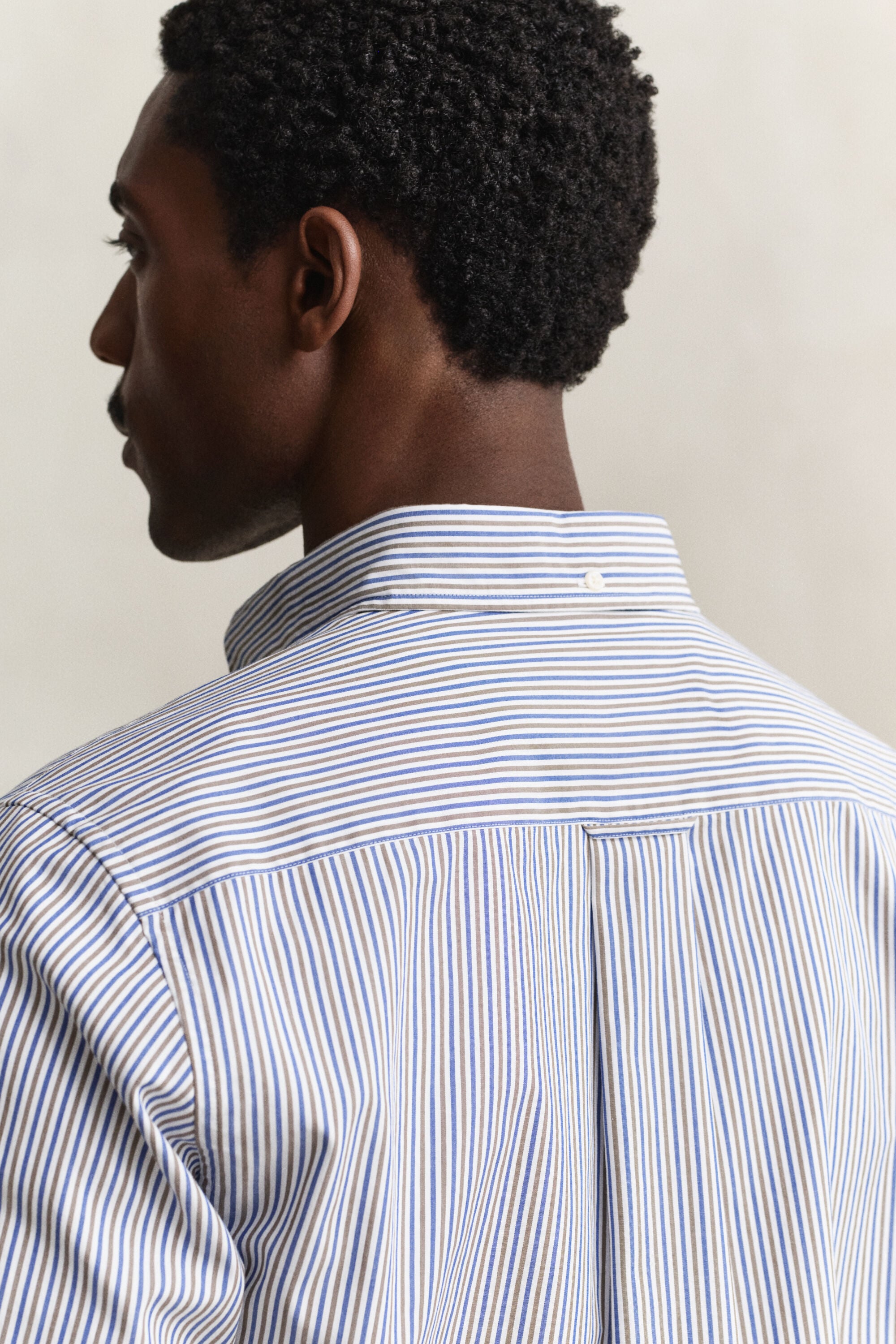 Striped Poplin Shirt