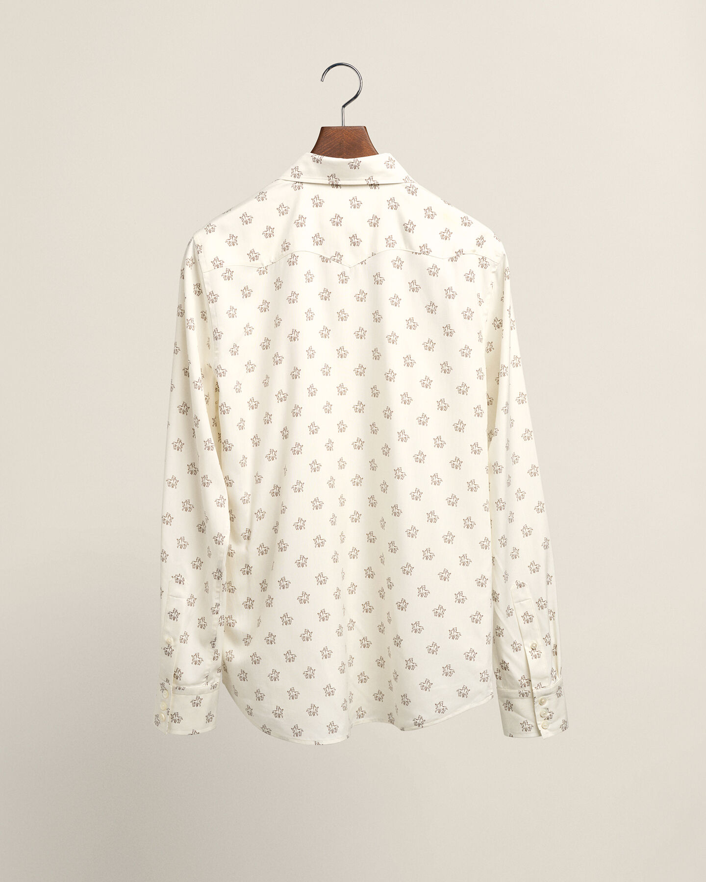 GANT x Wrangler Slim Fit Silk Western Shirt