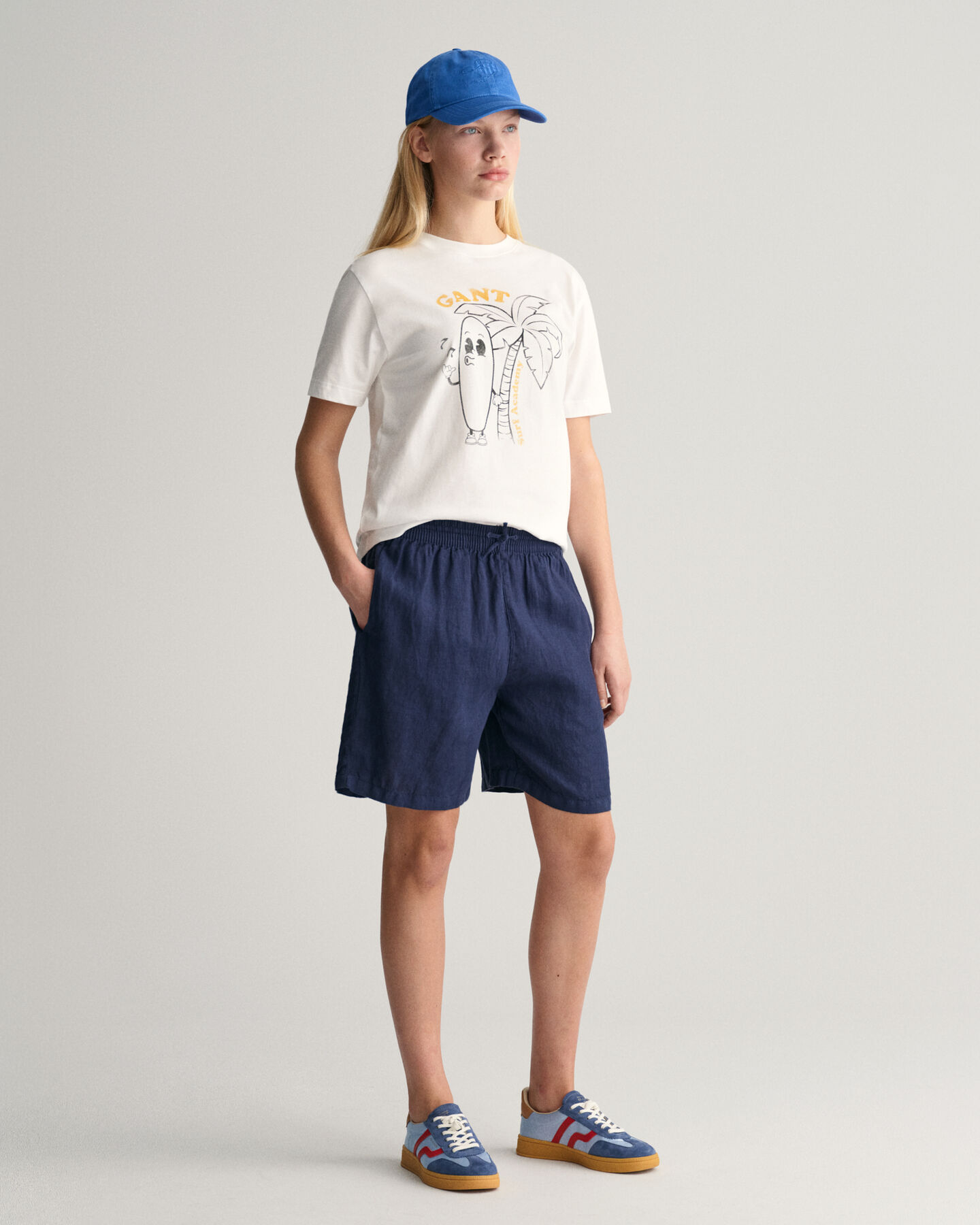 Teens Linen Shorts