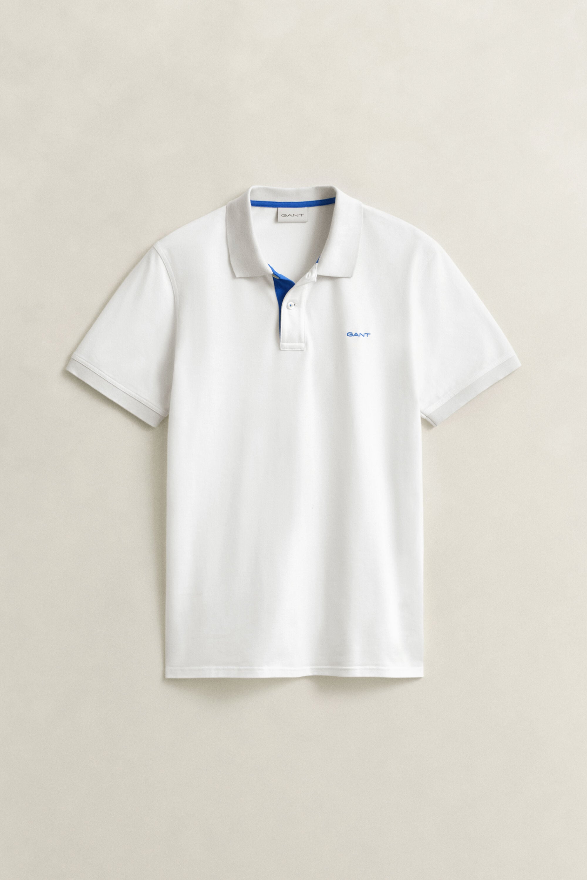 Contrast Piqué Polo Shirt