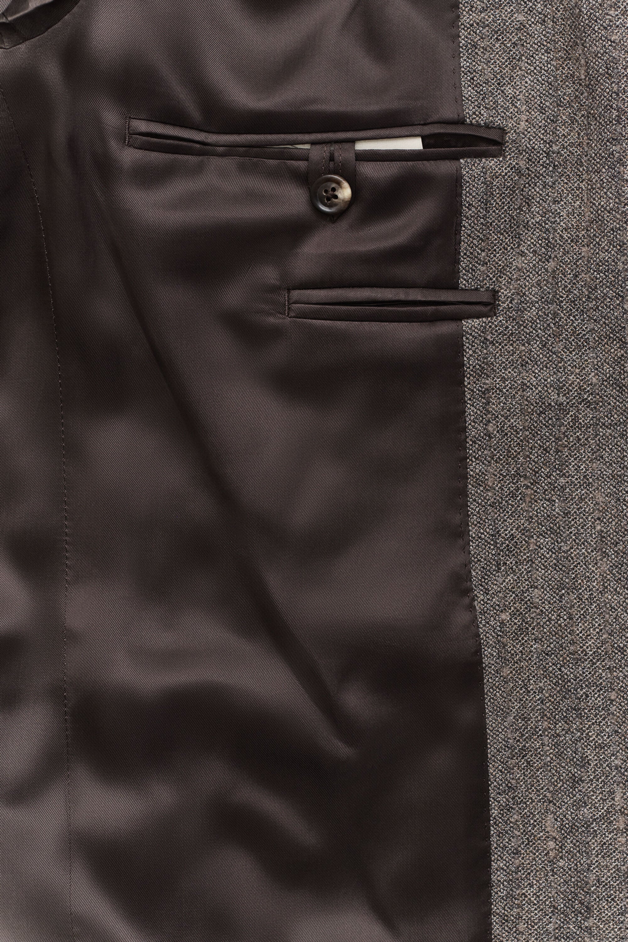 Pinstriped Suit Jacket