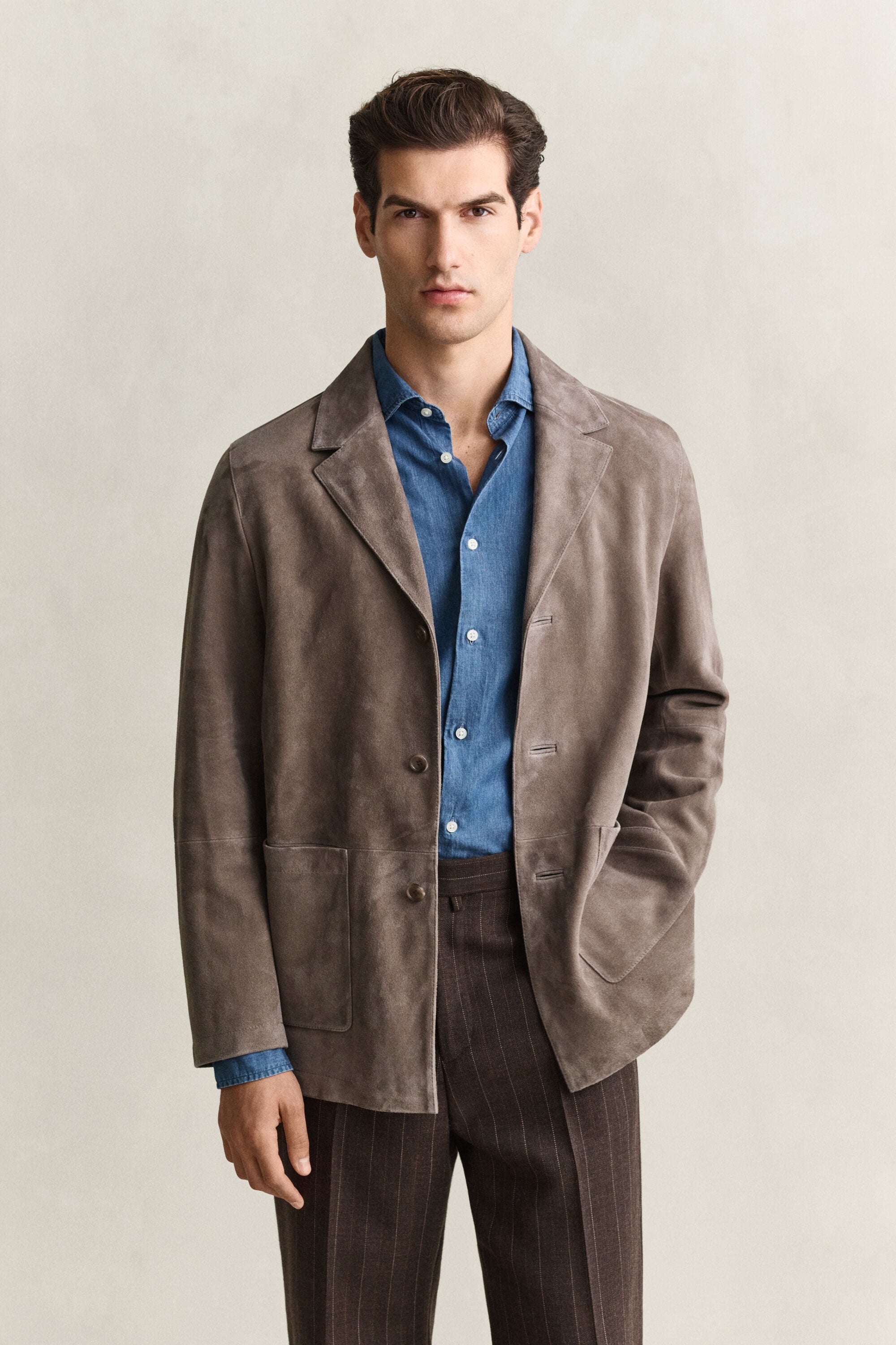 Suede Blazer