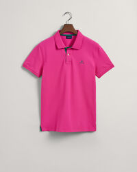 Contrast Collar Piqu&eacute; Polo Shirt