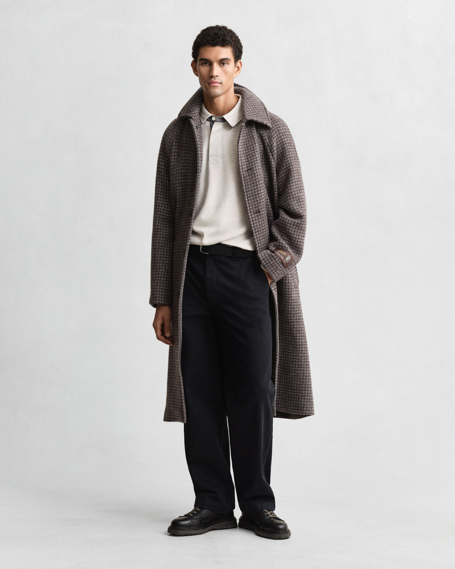 Light Sacker Rib Polo Sweatshirt