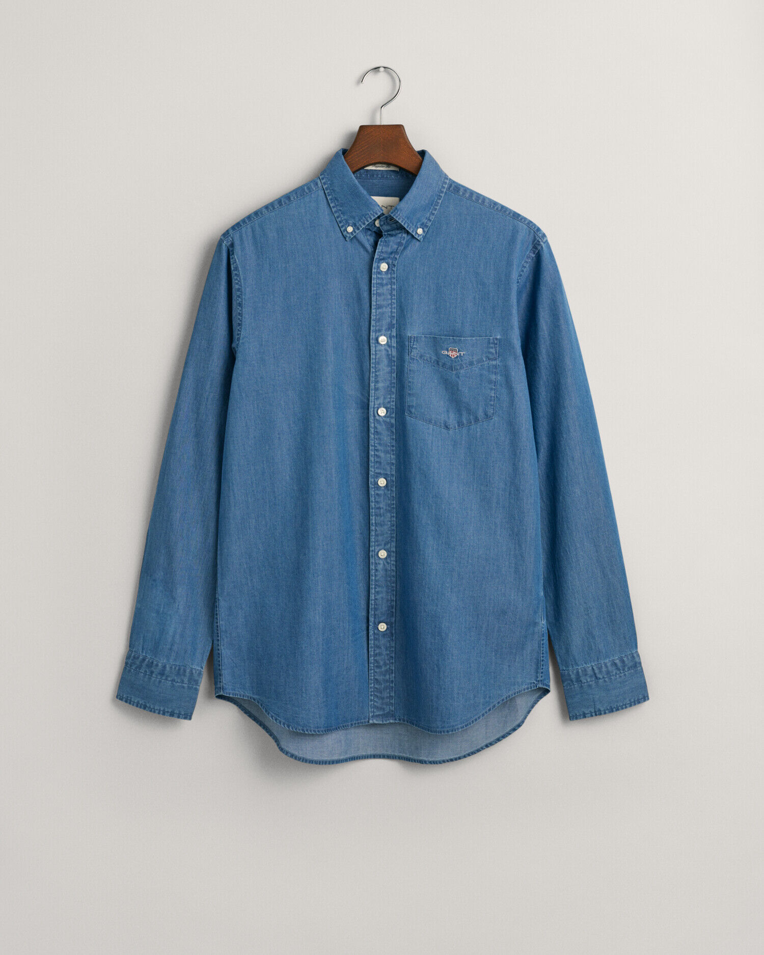 Regular Fit Indigo Shirt