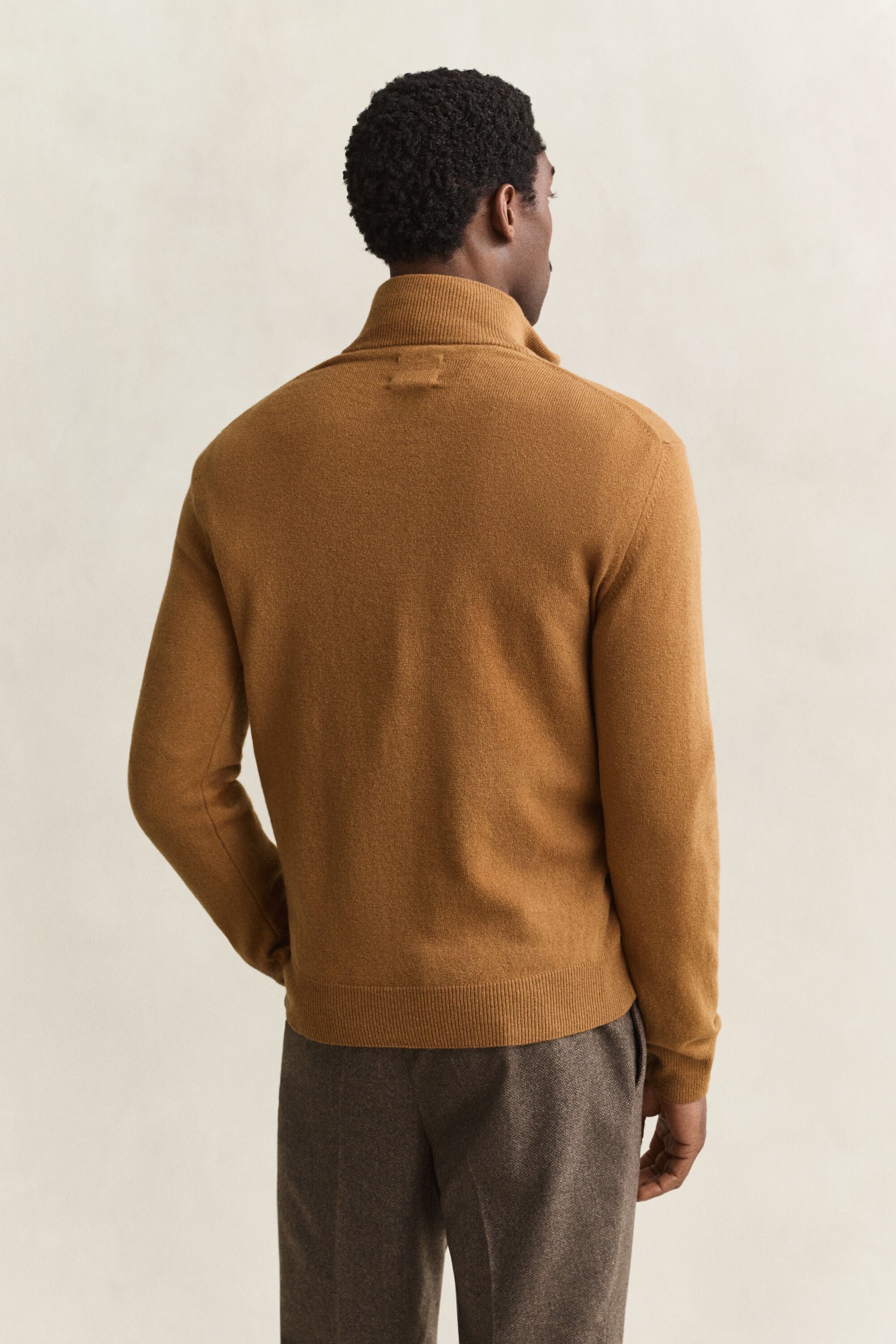 Lambswool Half-Zip Sweater