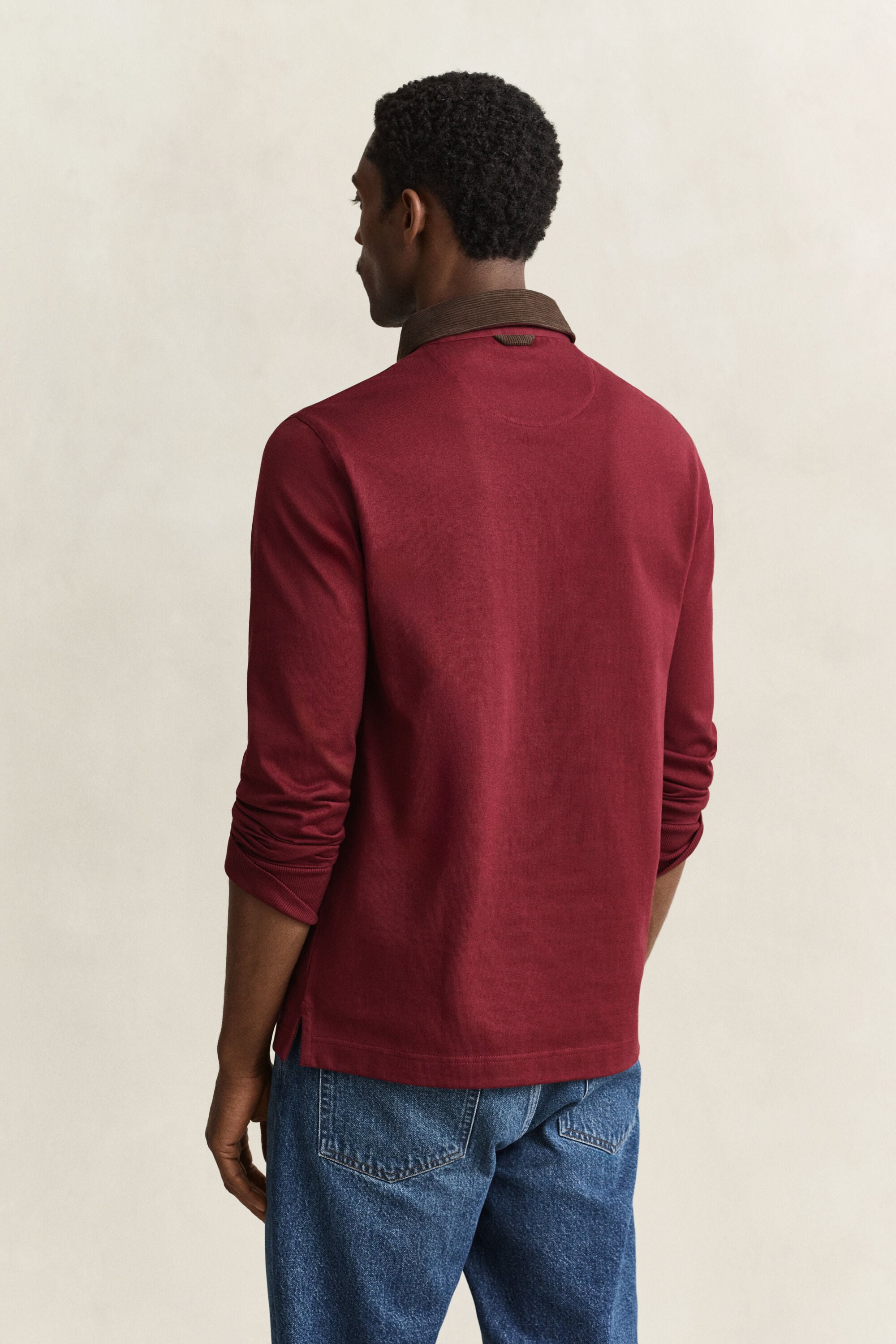 Corduroy Collar Rugger