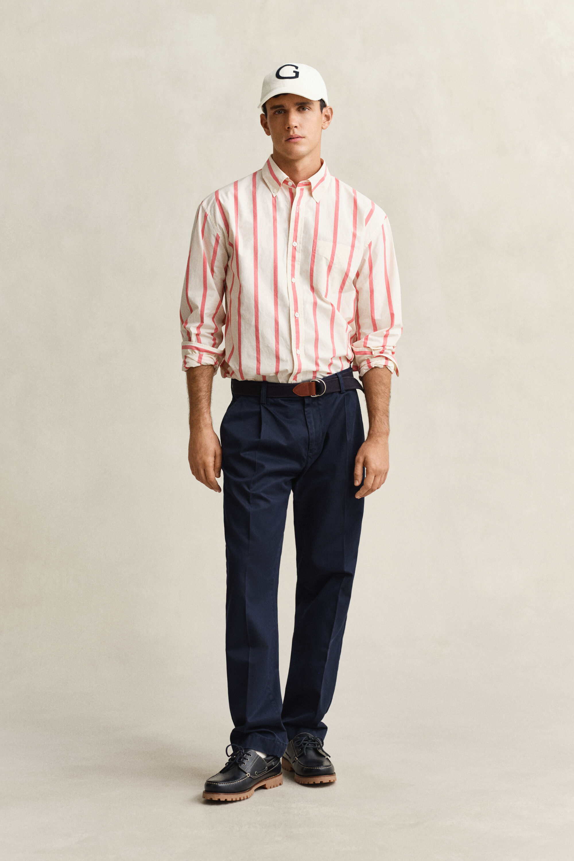 Regular Fit Cotton Twill Chinos