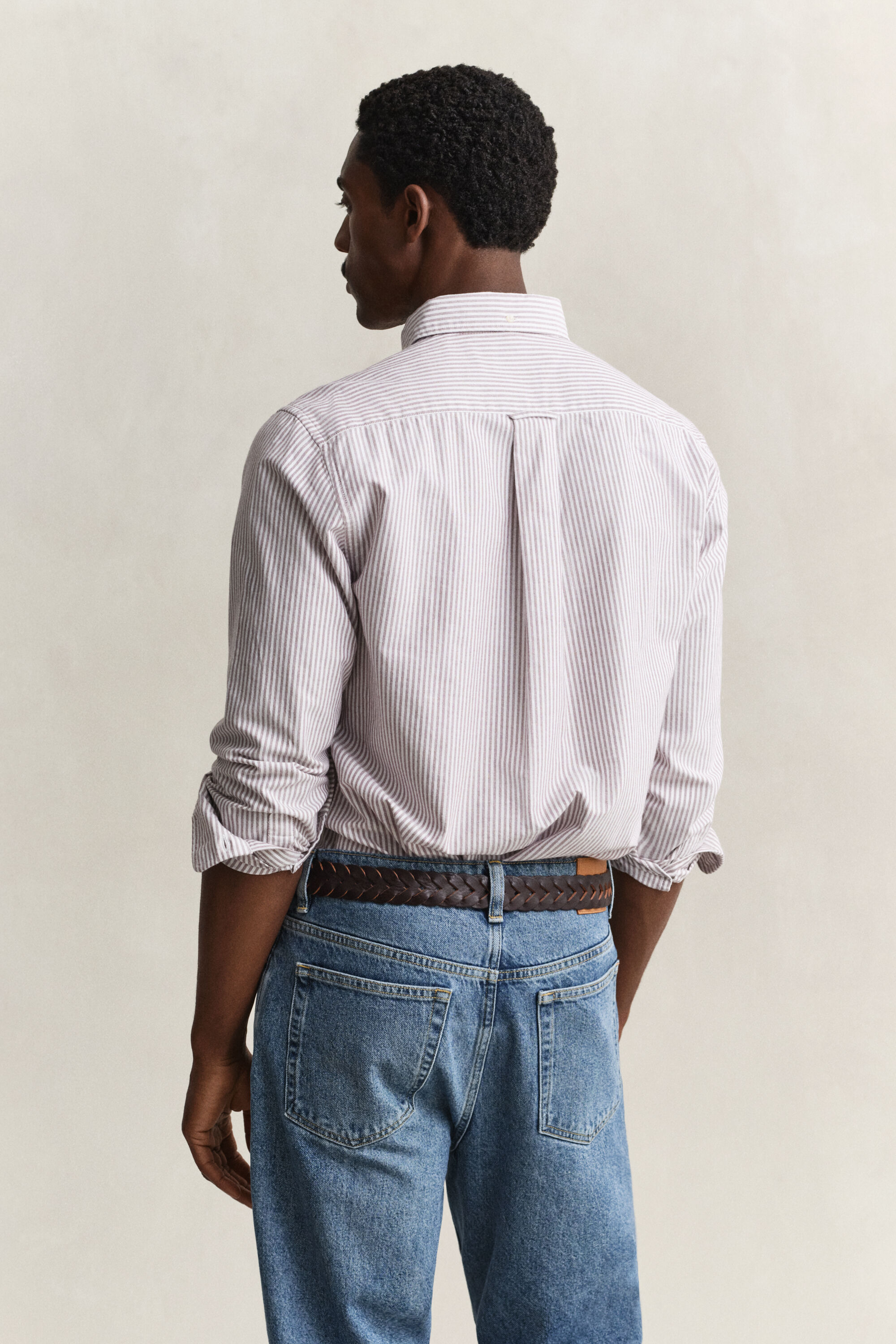 Classic Regular Striped Oxford Shirt
