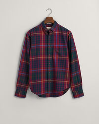 Regular Fit Plaid Flannel Checked Shirt