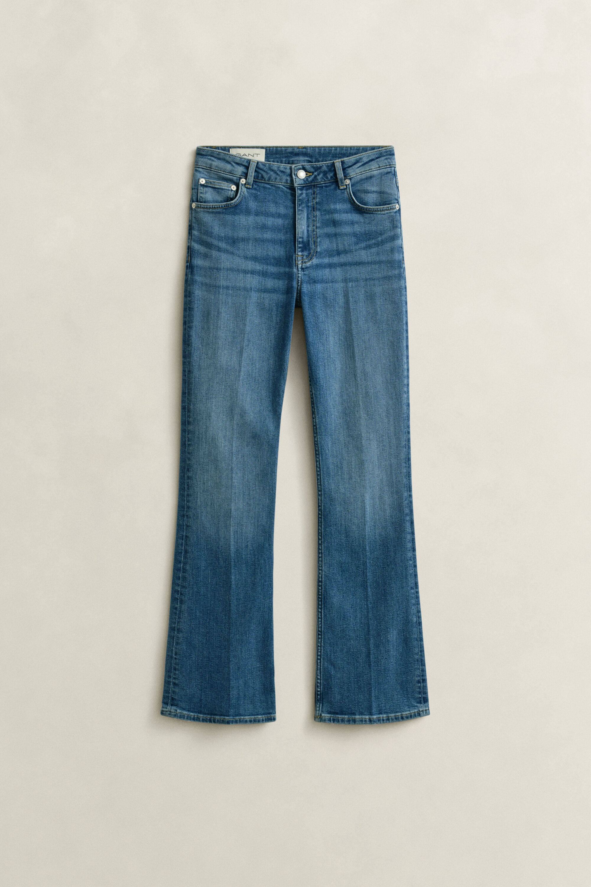 Slim Flared Stretch Jeans