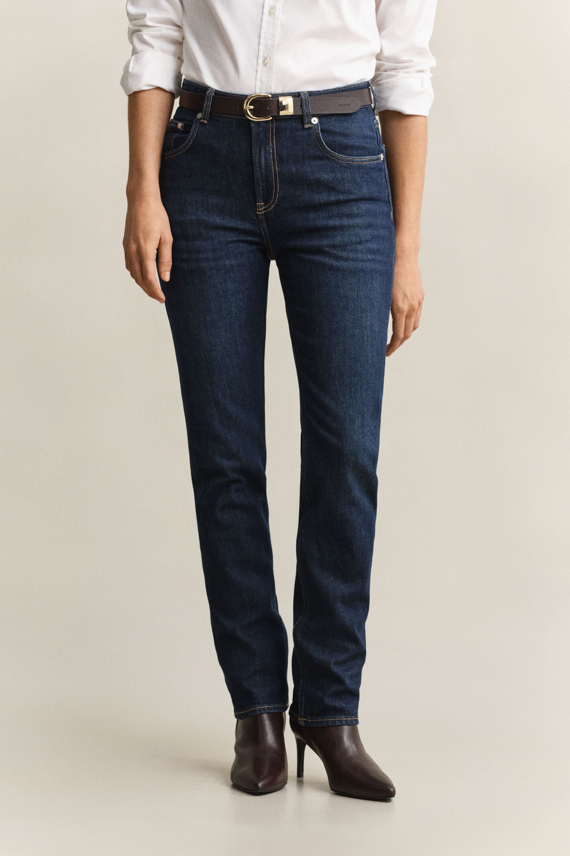 Straight Leg Stretch Jeans