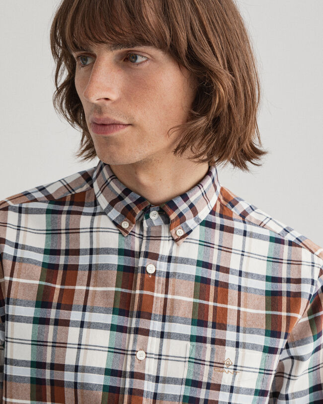 Regular Fit Check Oxford Shirt