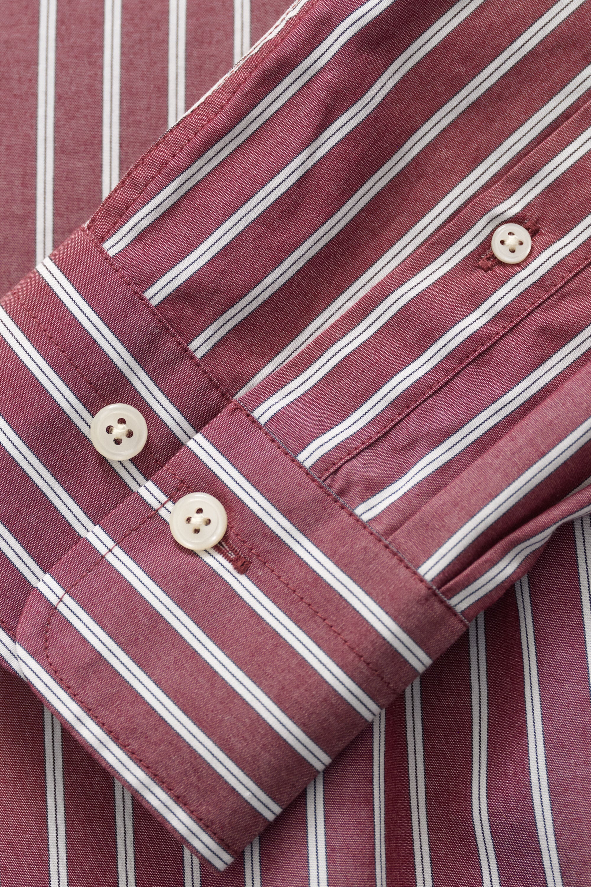 Striped Poplin Shirt