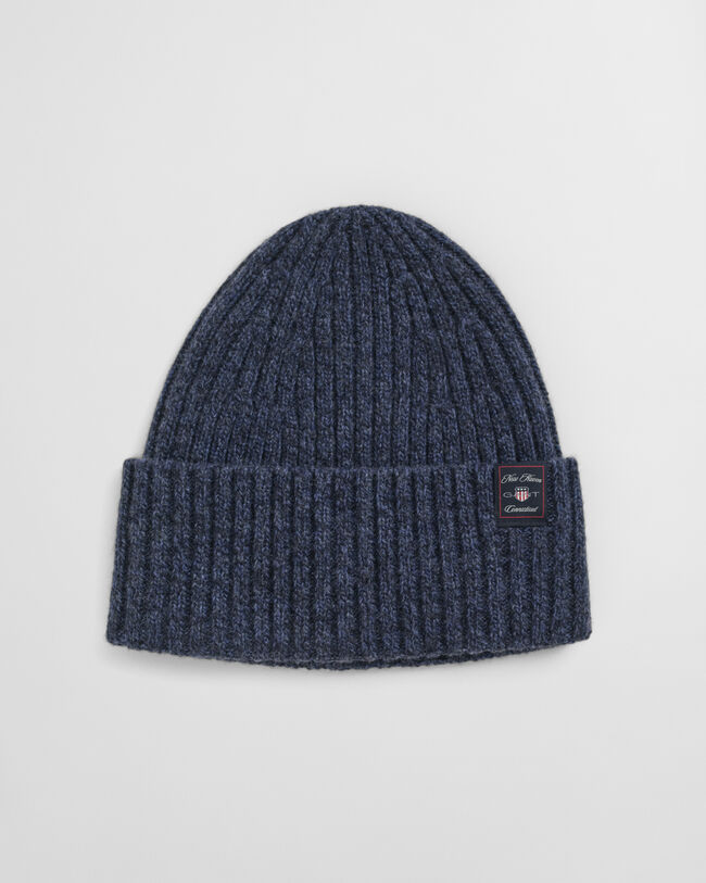 Wool Blend Mouliné Beanie
