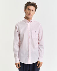 Regular Fit Classic Striped Poplin Shirt