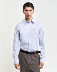 Slim Fit Stretch Poplin Shirt