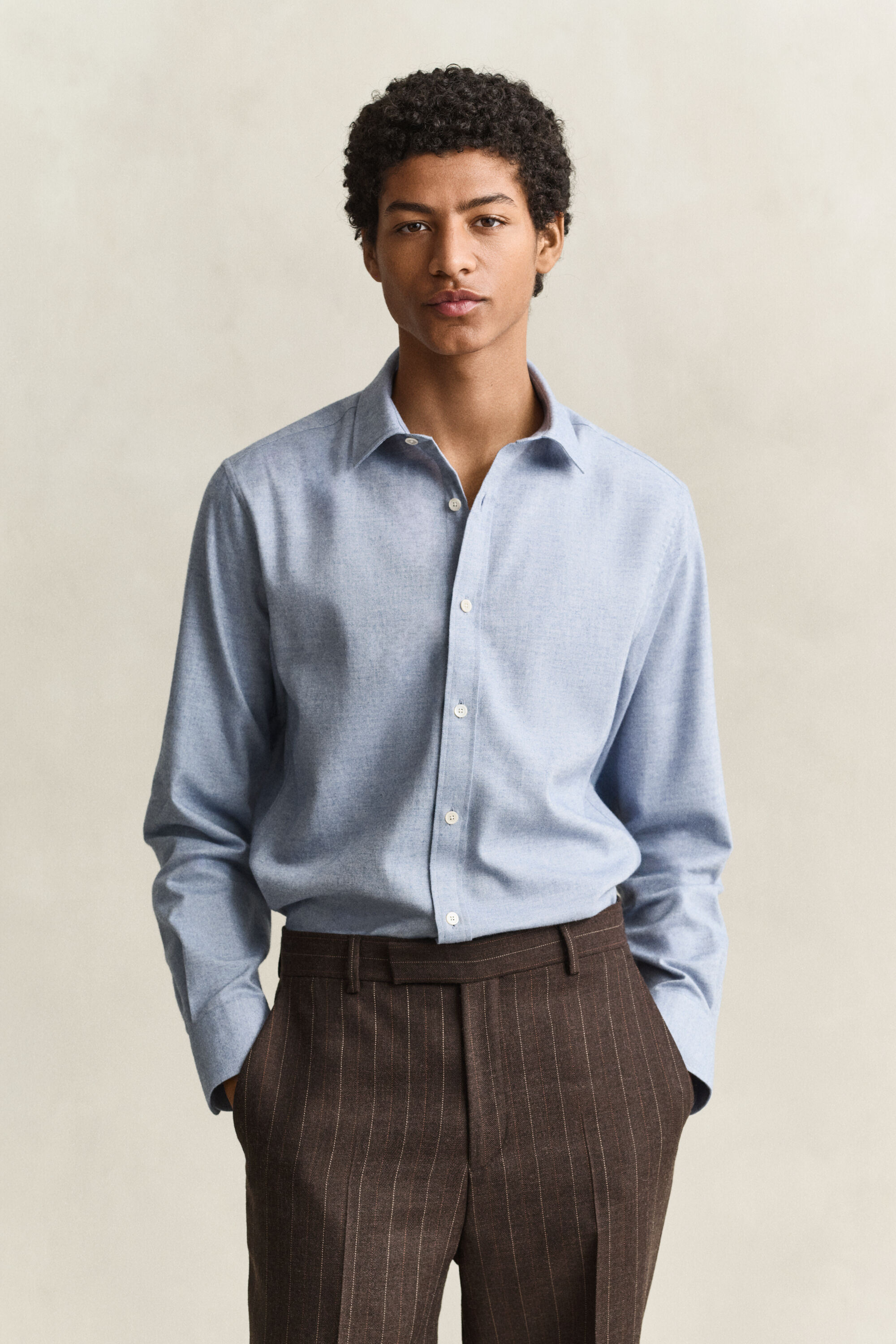 Flannel Mélange Shirt