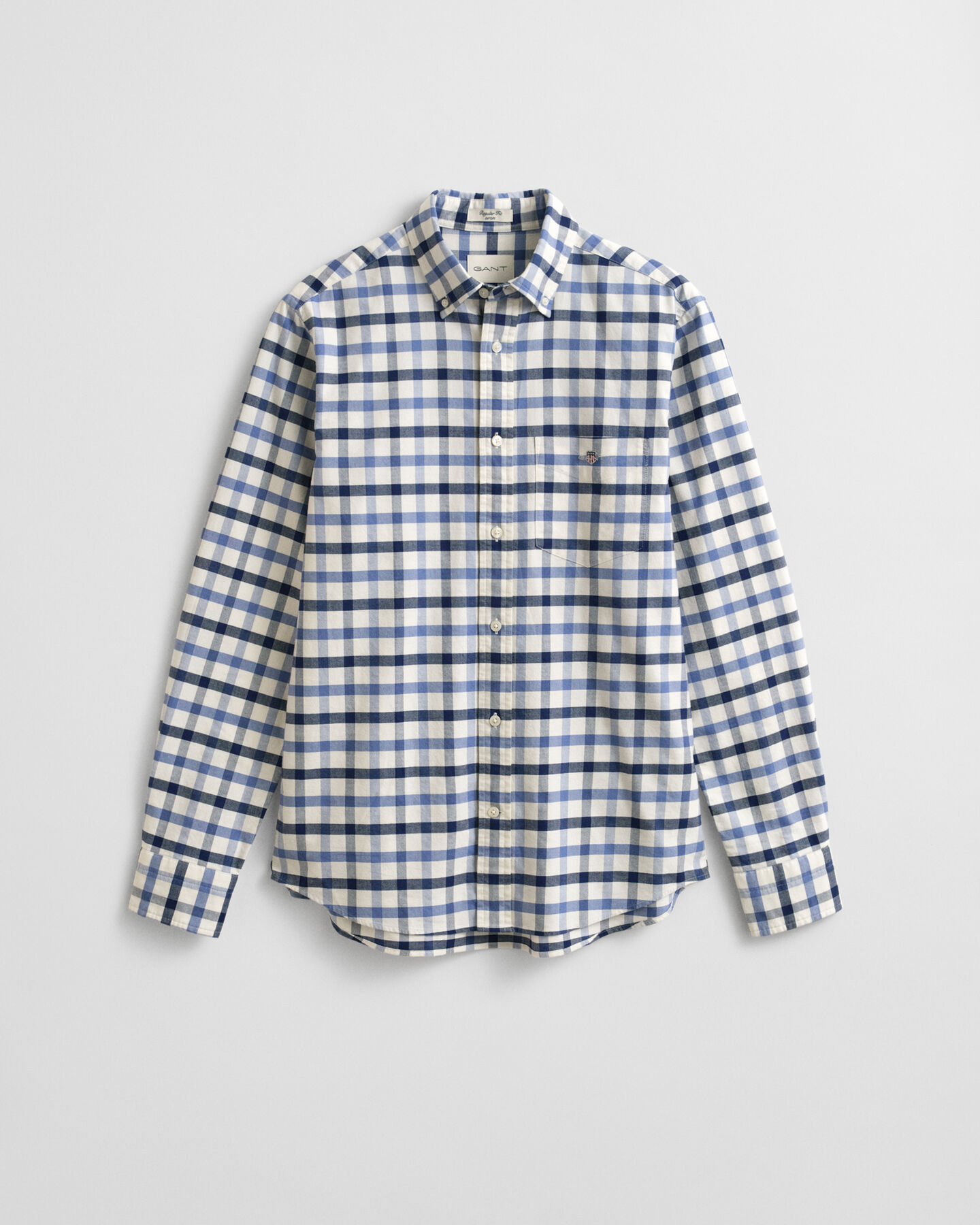 Regular Fit Checked Oxford Shirt