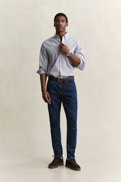 Slim Clean Wash Jeans — MID BLUE 6